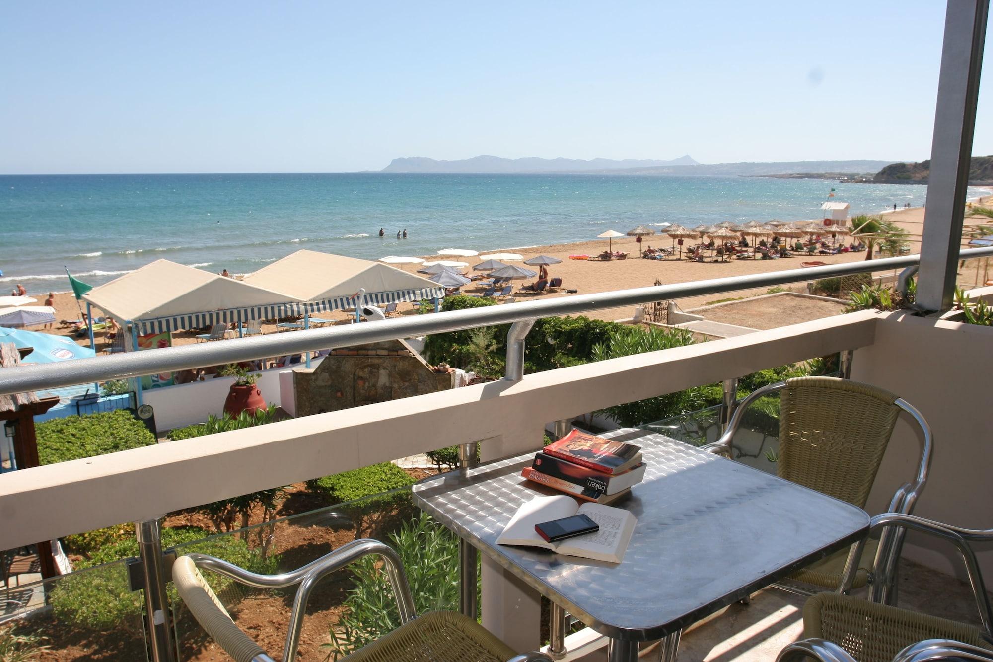 Lia Beachfront Apartments Σταλός Εξωτερικό φωτογραφία