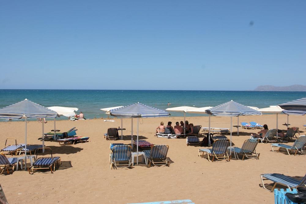 Lia Beachfront Apartments Σταλός Εξωτερικό φωτογραφία