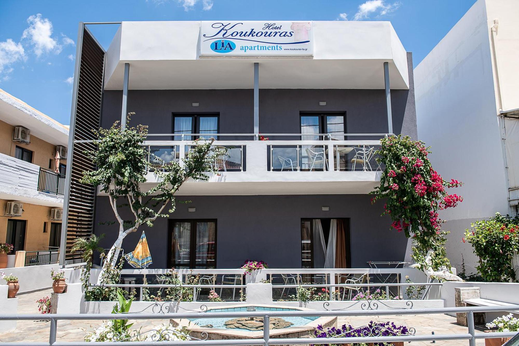 Lia Beachfront Apartments Σταλός Εξωτερικό φωτογραφία