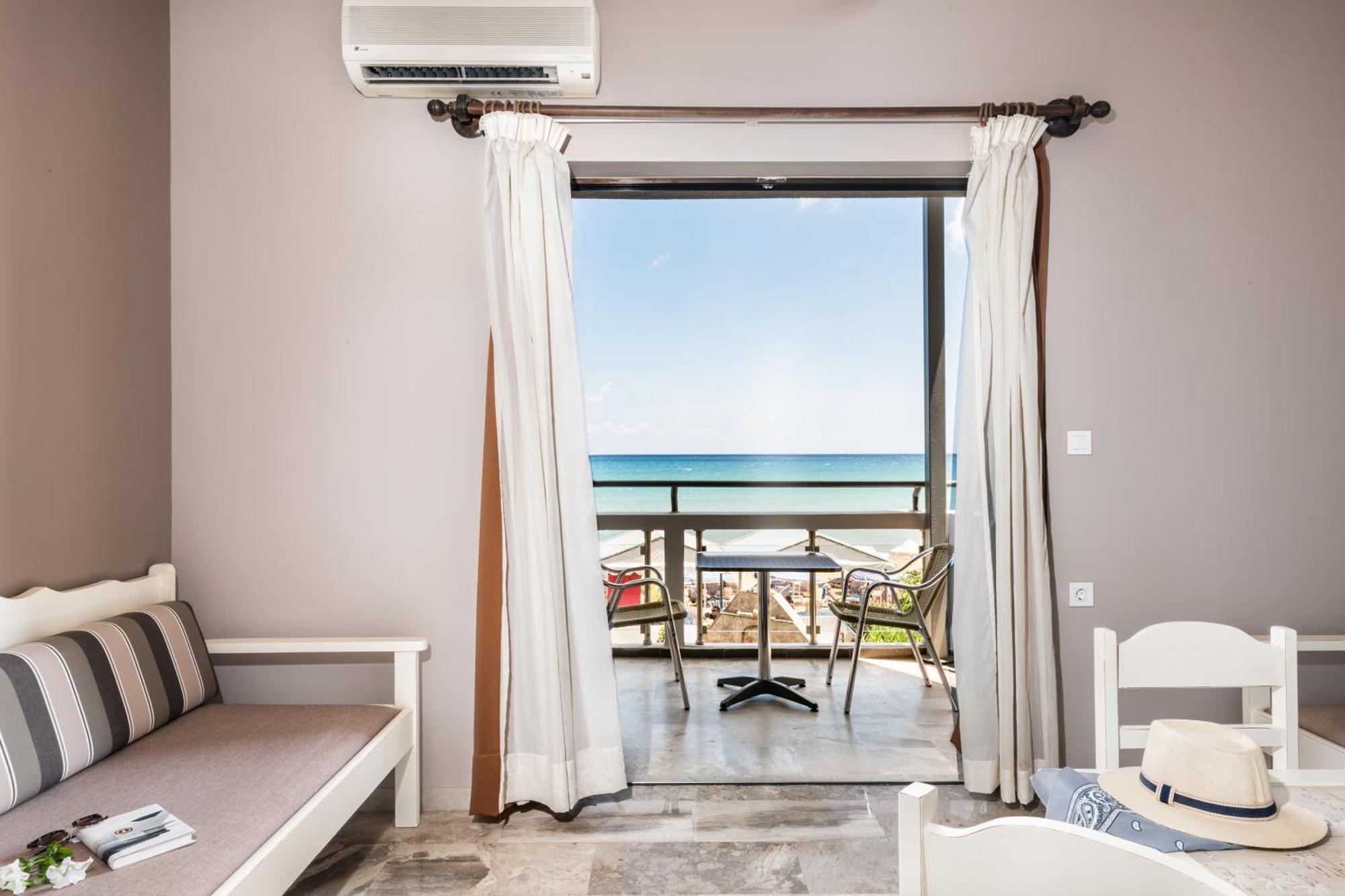 Lia Beachfront Apartments Σταλός Εξωτερικό φωτογραφία
