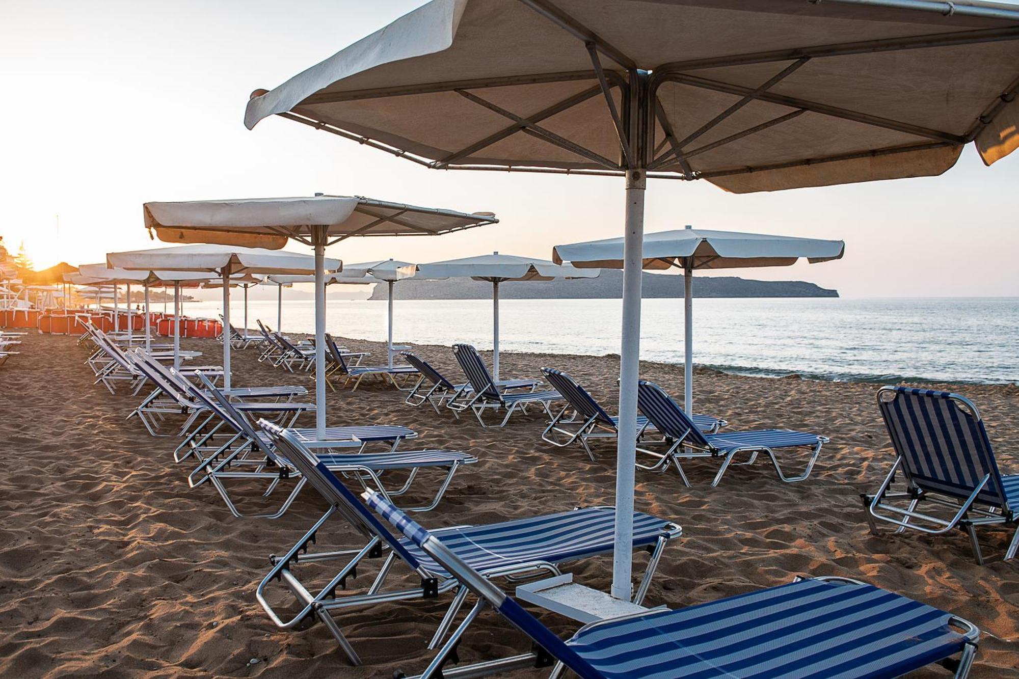 Lia Beachfront Apartments Σταλός Εξωτερικό φωτογραφία