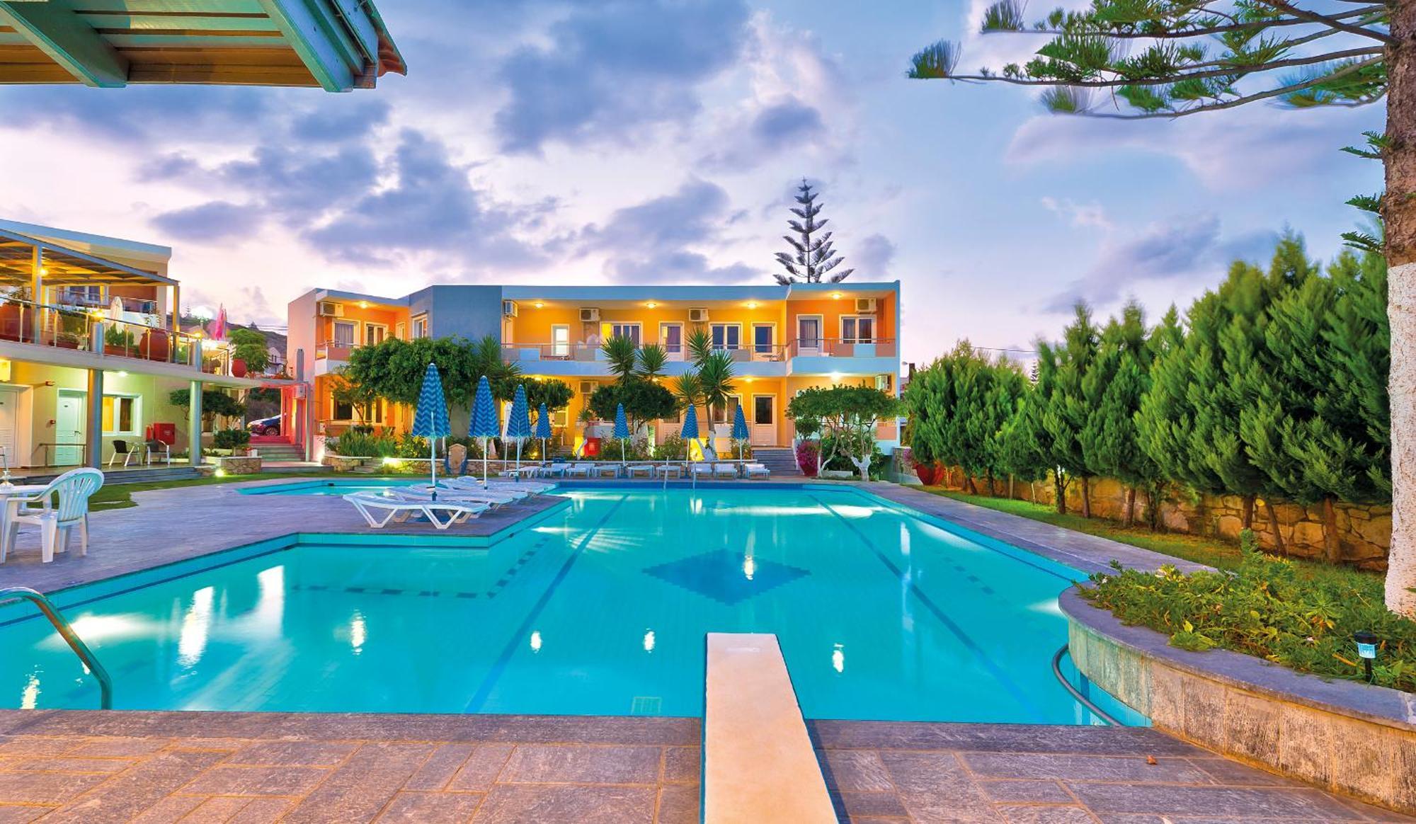 Lia Beachfront Apartments Σταλός Εξωτερικό φωτογραφία