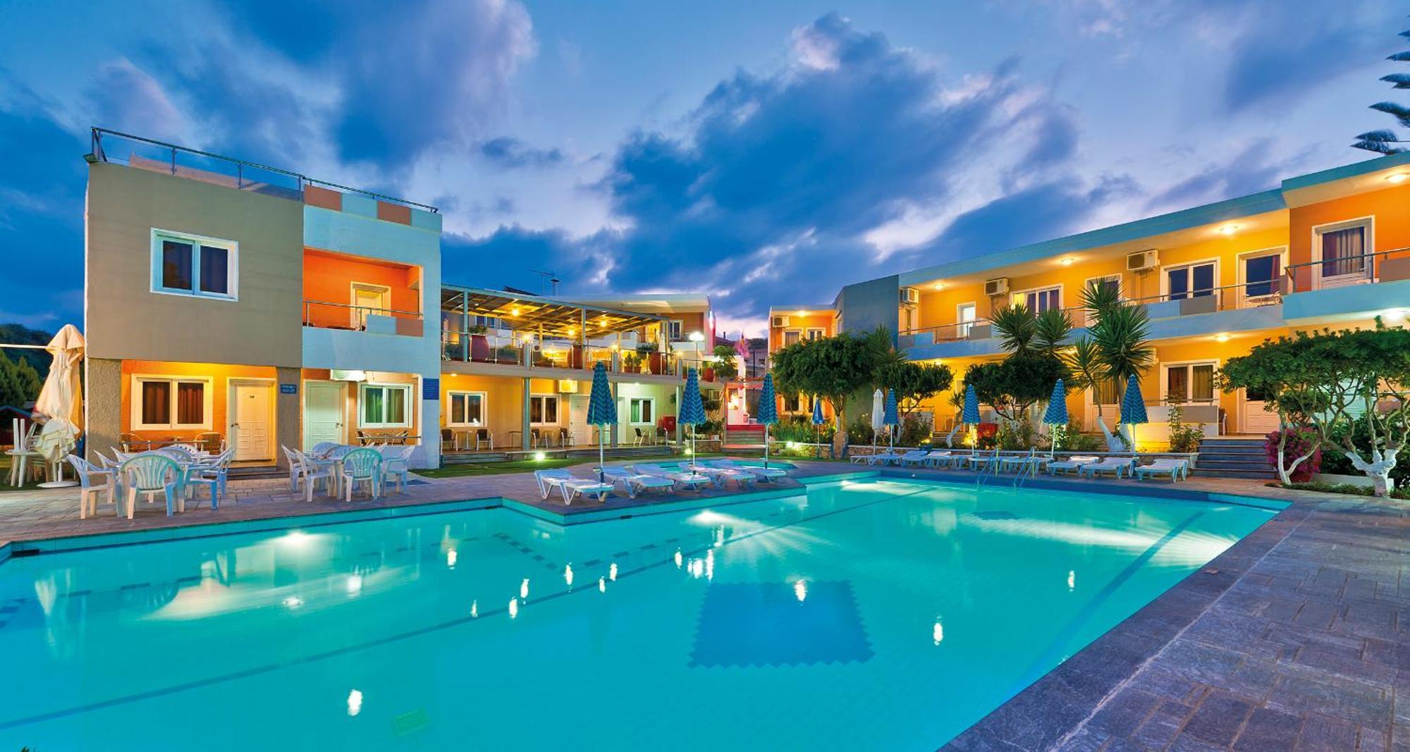 Lia Beachfront Apartments Σταλός Εξωτερικό φωτογραφία