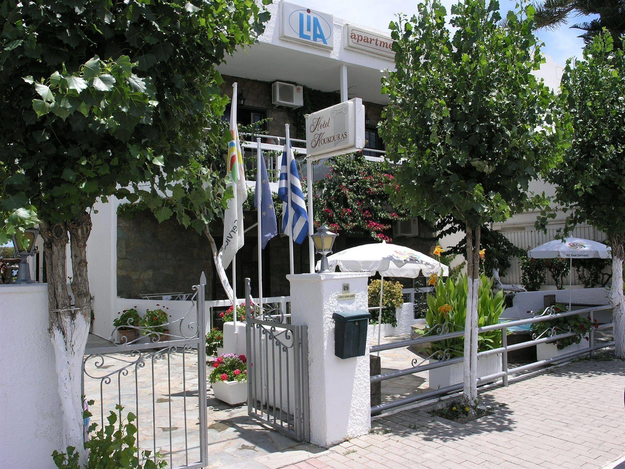 Lia Beachfront Apartments Σταλός Εξωτερικό φωτογραφία