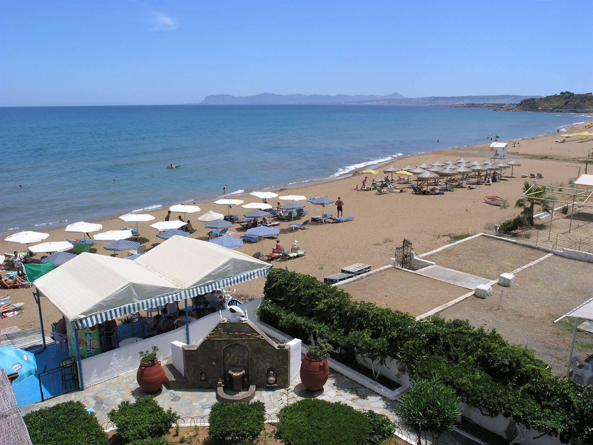 Lia Beachfront Apartments Σταλός Εξωτερικό φωτογραφία
