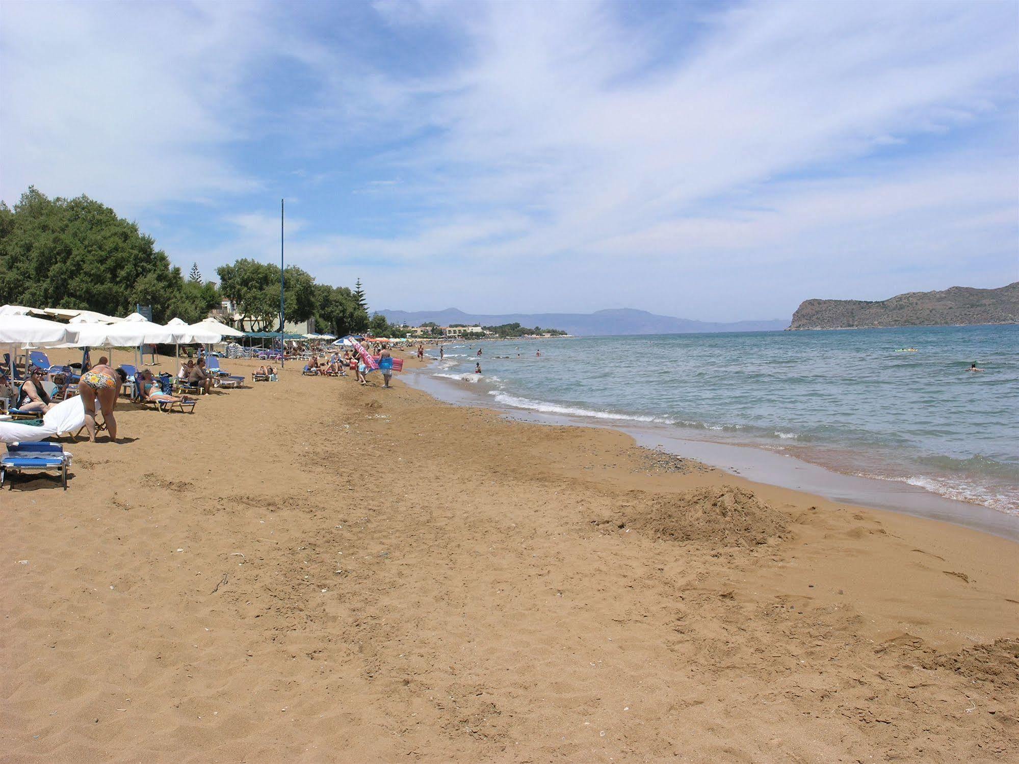 Lia Beachfront Apartments Σταλός Εξωτερικό φωτογραφία