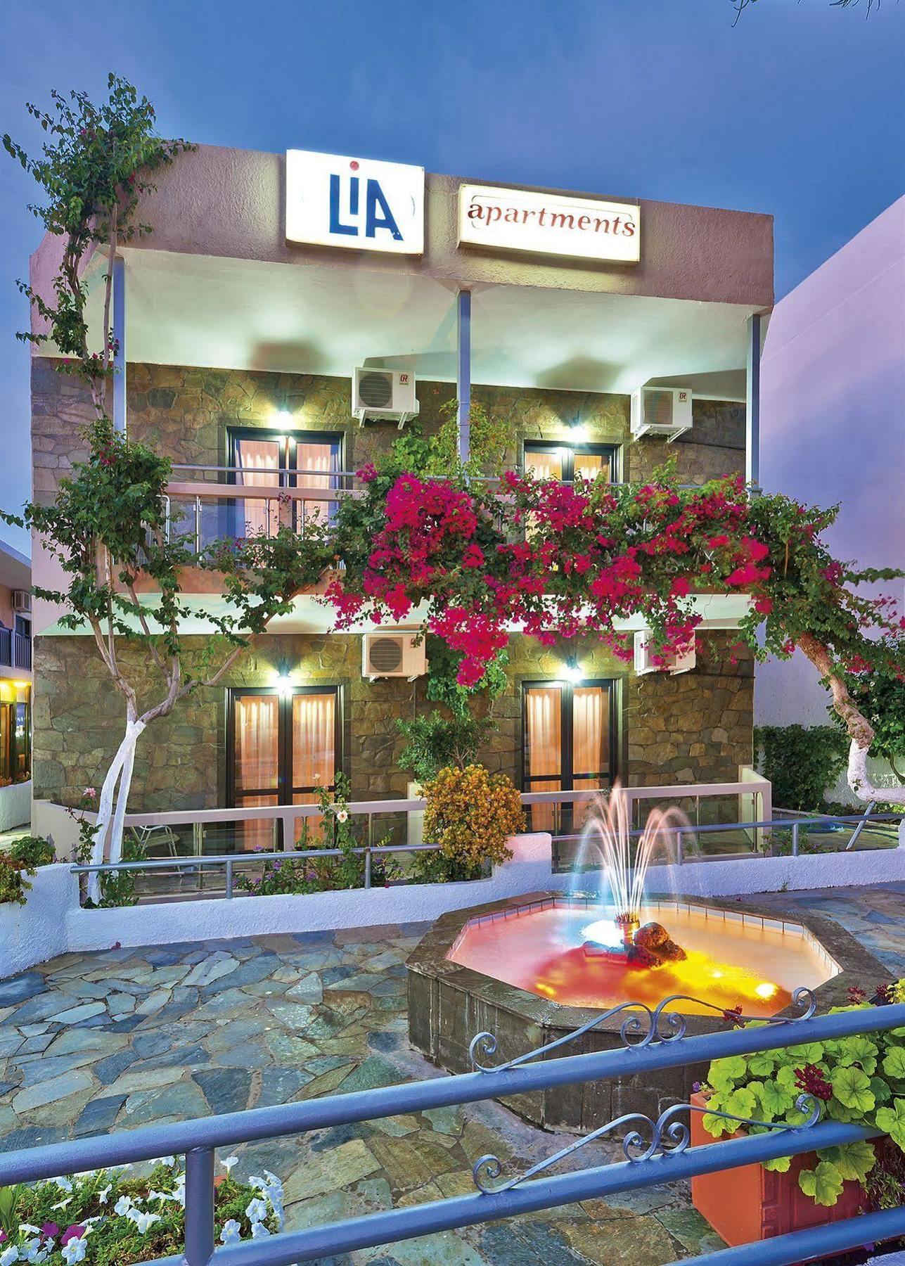 Lia Beachfront Apartments Σταλός Εξωτερικό φωτογραφία