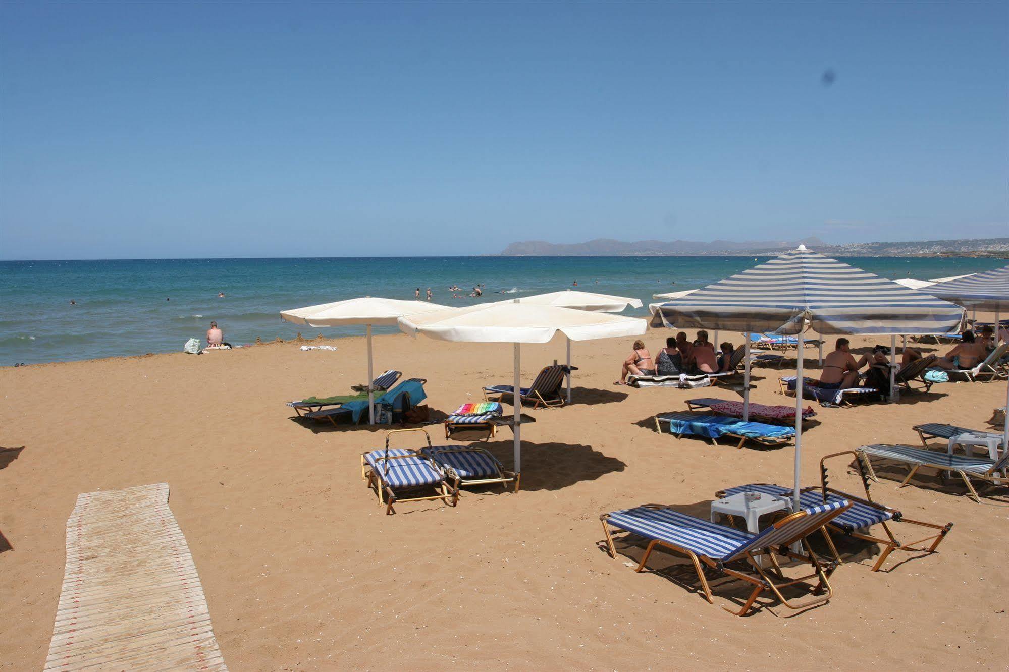 Lia Beachfront Apartments Σταλός Εξωτερικό φωτογραφία